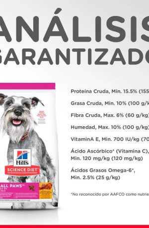 Comida para perro Hills 7+ Razas Miniatura 4.5 Lbs (5) Comida para perro Hills 7+ Razas Miniatura 4.5 Lbs