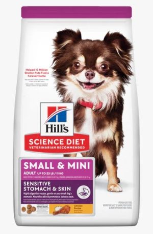 Hills Adulto Estomago Sensible Razas Pequeñas y Mini 4Lbs