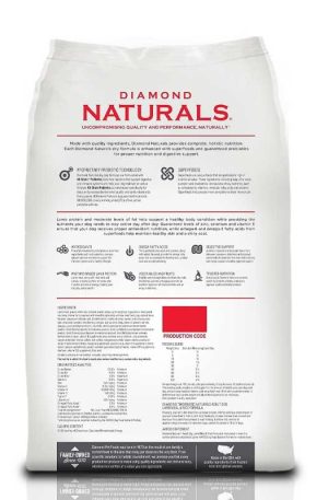 DIAMOND NATURALS LAMB MEAL & RICE – PERRO ADULTO