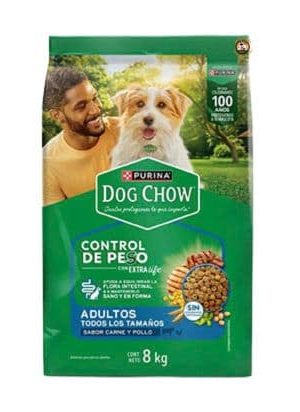 DOG CHOW control peso.