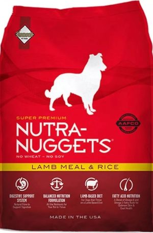 NUTRA NUGGETS LAMB MEAL & RICE (CORDERO Y ARROZ)