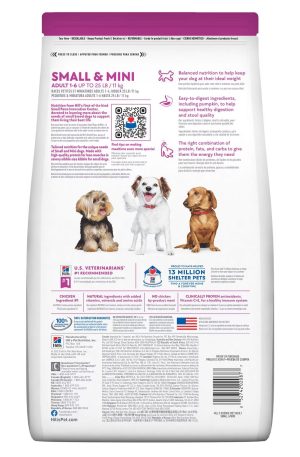 Comida para perro Hills Adulto Cordero Razas Miniatura (2)