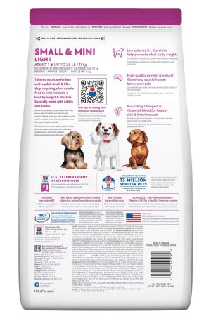 Comida para perro Hills Adulto Light Razas Miniatura Comida para perro Hills Adulto Light Razas Miniatura
