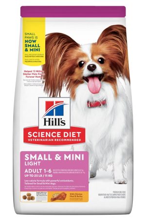 Comida para perro Hills Adulto Light Razas Miniatura