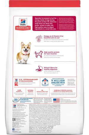 Comida para perro Hills Adultos Small Bites Cordero y Arroz Comida para perro Hills Adultos Small Bites Cordero y Arroz