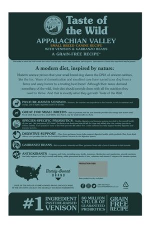 TASTE OF THE WILD APPALACHIAN VALLEY SMALL BREED