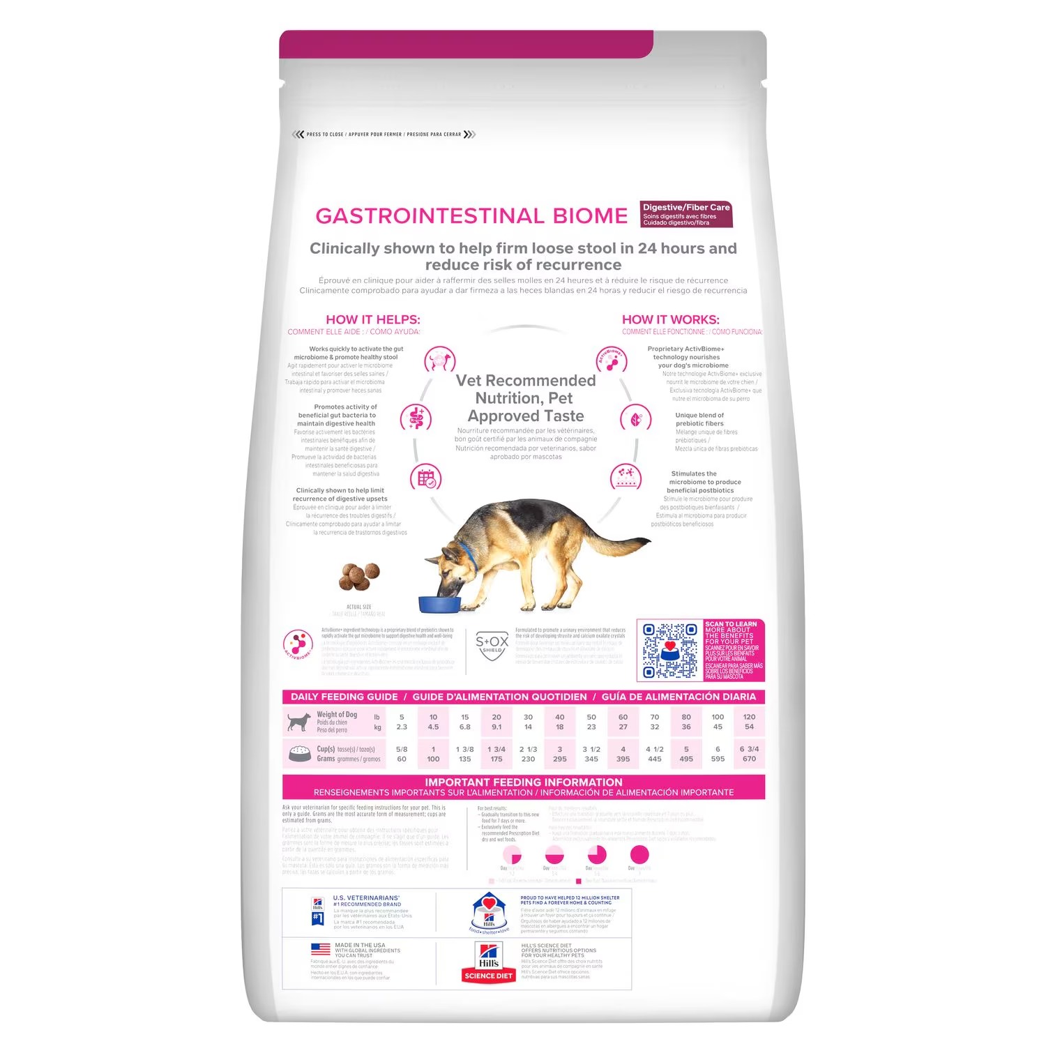 Comida para Perros Hills Gastro Biome