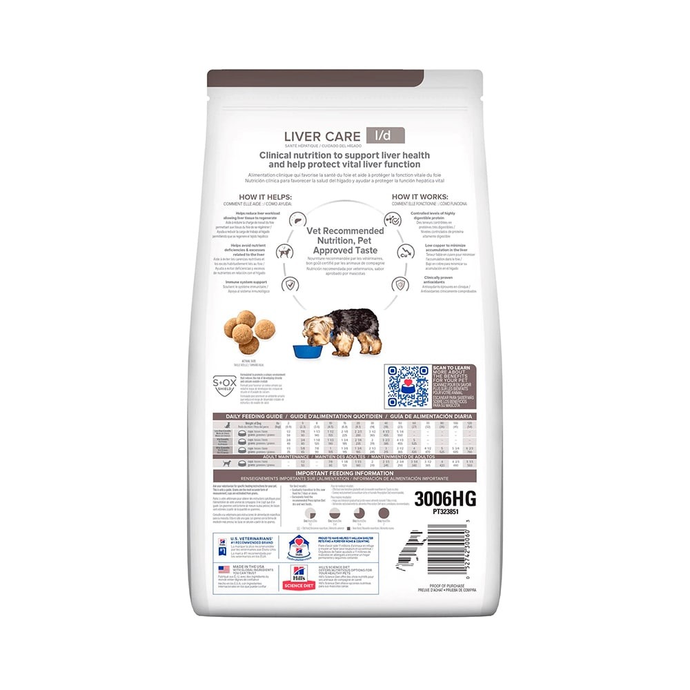 Comida para Perros Hills Prescription Liver Care id
