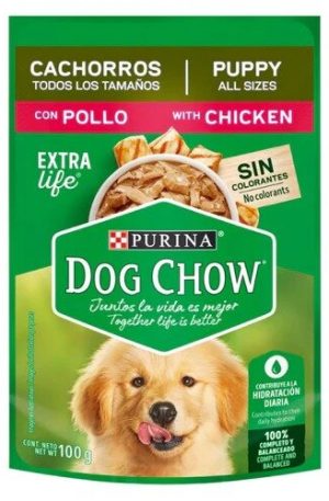 DOG CHOW CACHORROS POUCH POLLO
