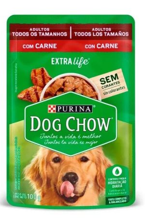 DOG CHOW POUCH CARNE