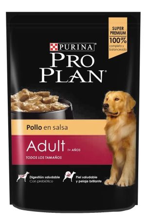 PRO PLAN POUCH ADULT DOG POLLO