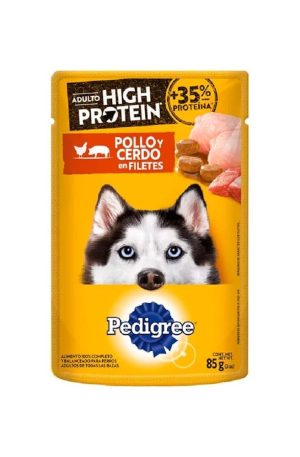 Pedigree Pouch Wet High Protein Pollo y Cerdo