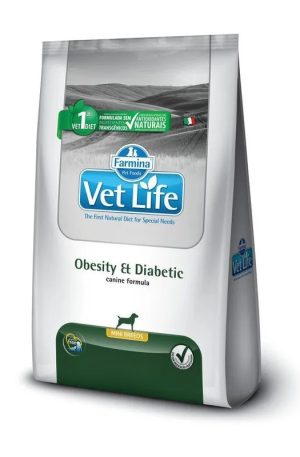 VET LIFE CANINE OBESITY DIABETIC MINI