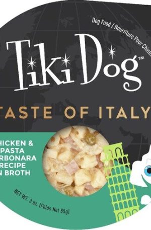 Alimento Húmedo Para Perro Pollo-Pasta Carbonara Tiki Dog
