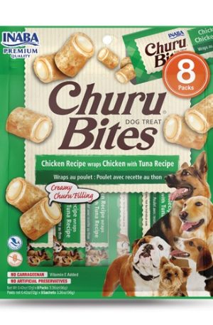 Churu - Inaba Bites Chicken Wraps with Tuna and Scallop Recipe