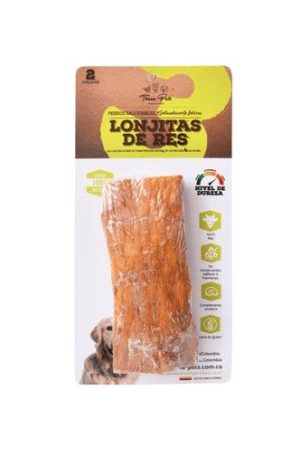 Lonjitas De Res Three Pets - 2 Und