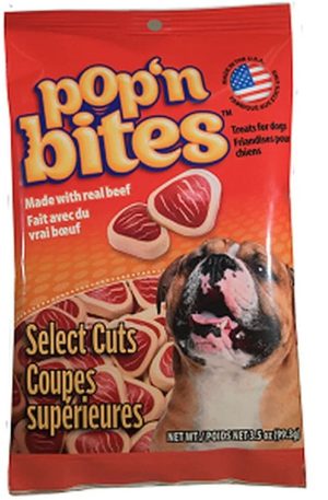 POP’N BITES DOG TROZOS CARNE