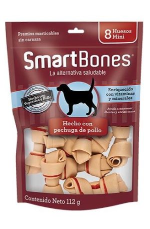 Smartbones Pollo Mini X 8 Unidades