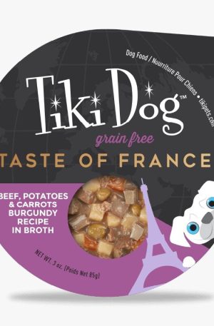 Tiki Dog Taste of France Beef, Potatoes and Carrots Burgundy Recipe