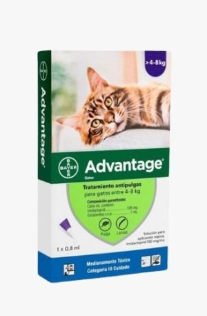 Advantage gatos 4 a 8 Kilos
