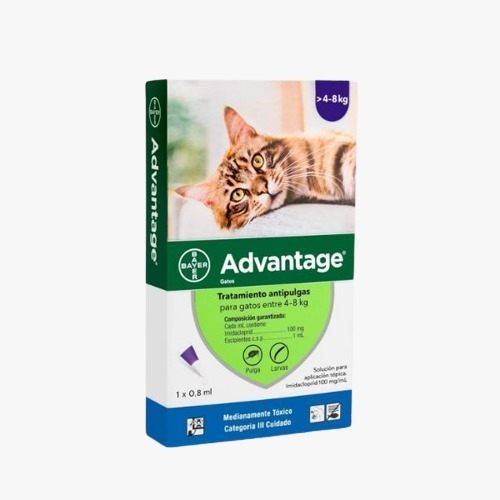 Advantage gatos 4 a 8 Kilos