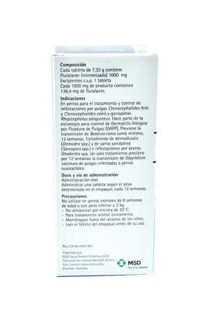 Bravecto 1000 mg (2) Bravecto 1000 mg