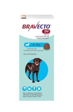 Bravecto 20 A 40 Kg