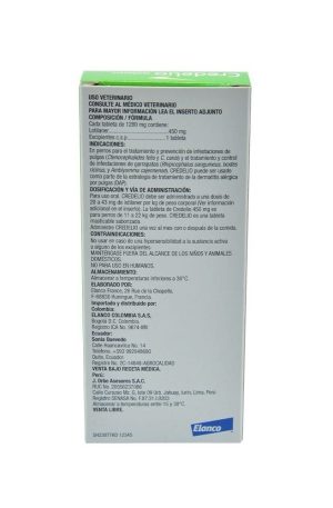 Credelio Comprimido Masticable