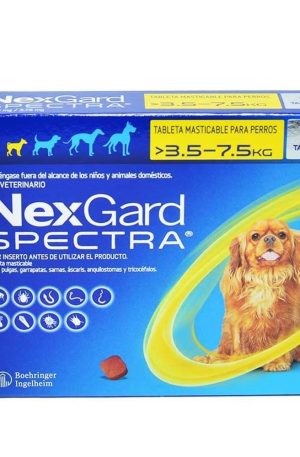 Nexgard Spectra Antiparasitario interno y externo para perros
