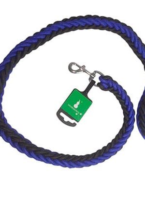 Correa Trenzada Doble Color para Perros Grandes