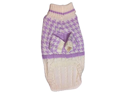 Suéter bicolor manga corta