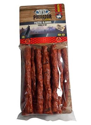 Predador Palitos Blandos de Carne de Res