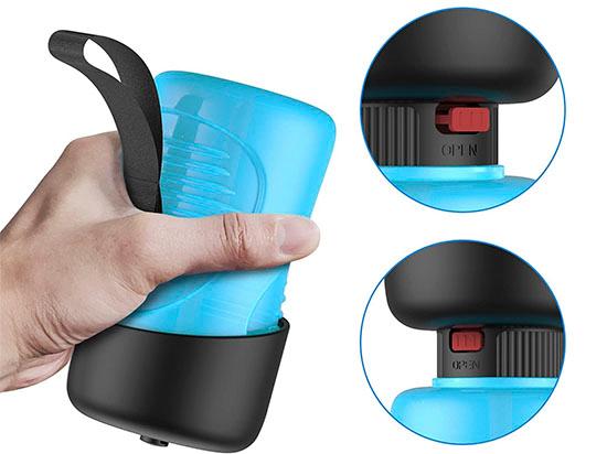 Botella Portátil con Bebedero para Mascotas - Imagen 3