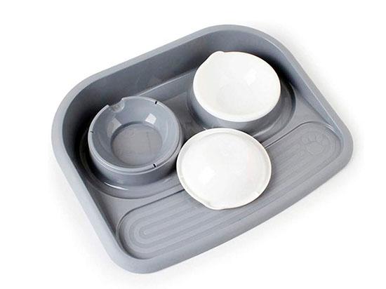 Comedero doble antiderrame