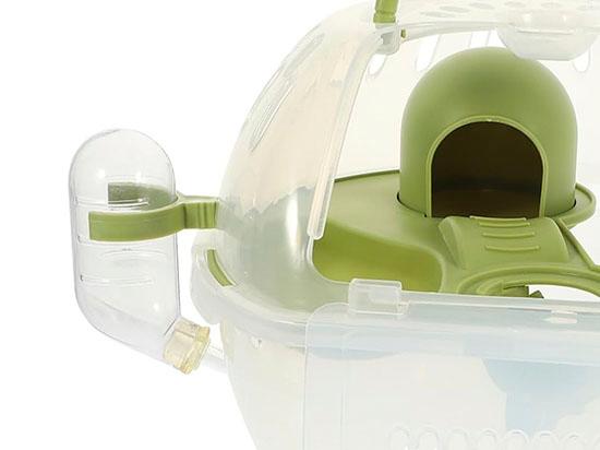 Jaula de Viaje con Casa y Bebedero para Hámster - Imagen 2