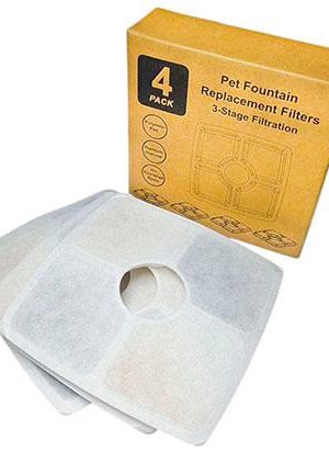 Pack de 4 filtros para filtros de agua (3) Pack de 4 filtros para filtros de agua