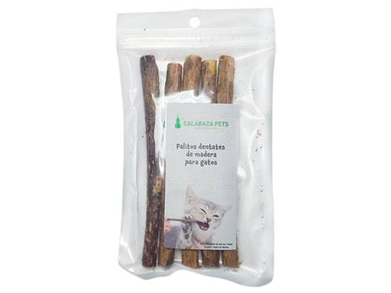 Palitos naturales de Matatabi para gatos