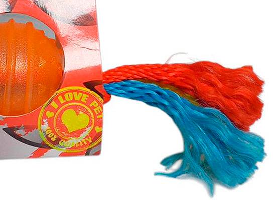 Pelota Mordedora con Cuerdas 2 en 1 – Diversión y Limpieza Dental para tu Perro - Imagen 2