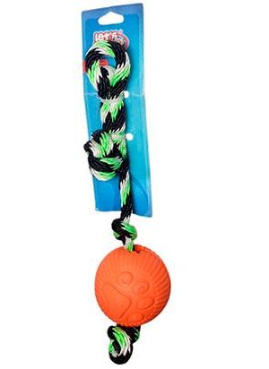 Pelota con Cuerda Trenzada para perro