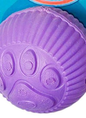 Pelota texturizada mediana para perros (2) Pelota texturizada mediana para perros