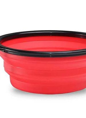 Tazón plegable de silicona alimentaria