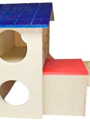 casa de madera para hasmster (2) casa de madera para hasmster