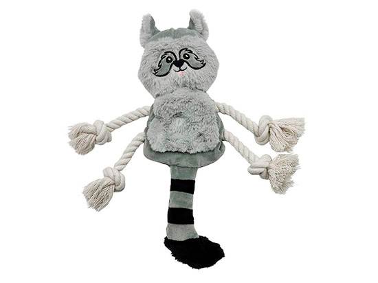 RascalRope – Juguete Mapache con Cuerdas para Perros - Imagen 2