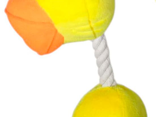 Pato Divertido Calabaza Pets – Juguete de Felpa con Cuerda para Perros - Imagen 4