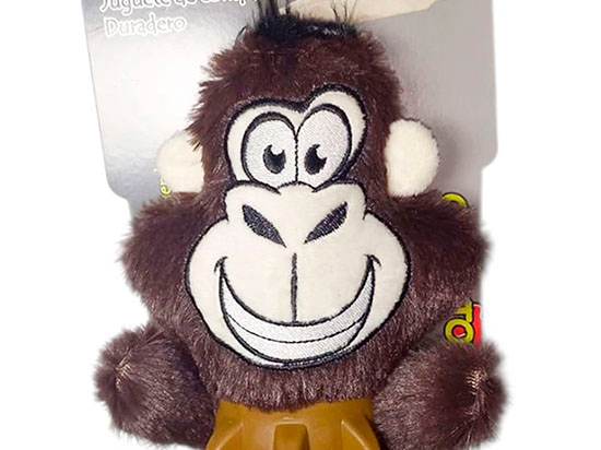 Gorila FunBite – Mordedor con Chillido Súper Resistente para Perros - Imagen 2