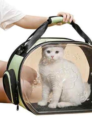 Bolso Transportador Transparente para gatos Bolso Transportador Transparente para gatos