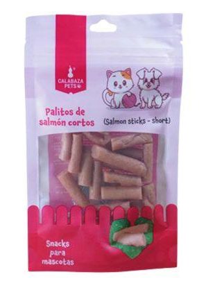 Calabaza Pets Palitos de Salmón Cortos