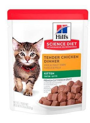 Chicken Dinner Kitten