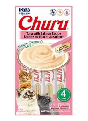 Churu para Gato Receta de Atún con Salmón