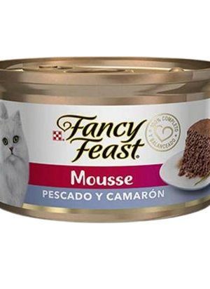 Fancy Feast Mousse Pescado y Camarón